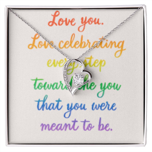 Forever Love with Pride necklace